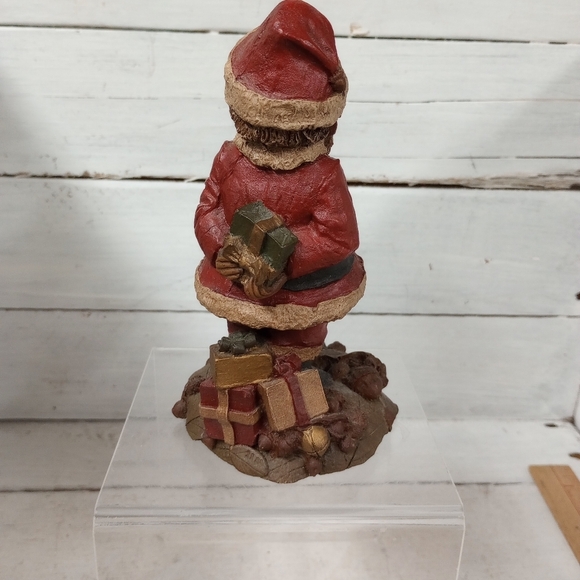Vintage Signed Tom Clark Christmas Gnome, 1987 Mr Claus Figurine Sculpture Santa - Picture 4 of 12